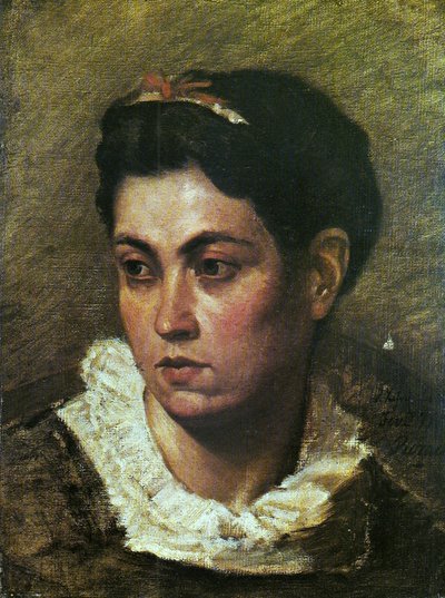 Study of a Head by Joao Zeferino da Costa